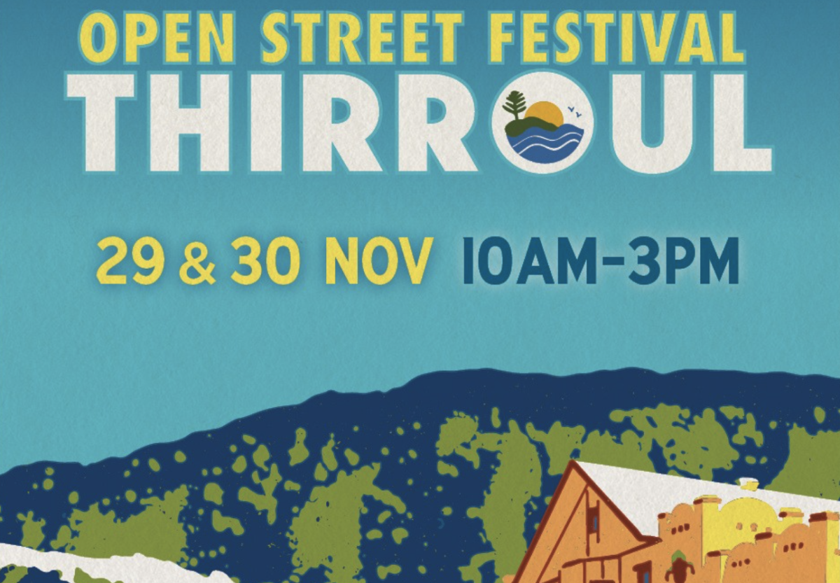 Banner for Open Street Festival Thirroul
